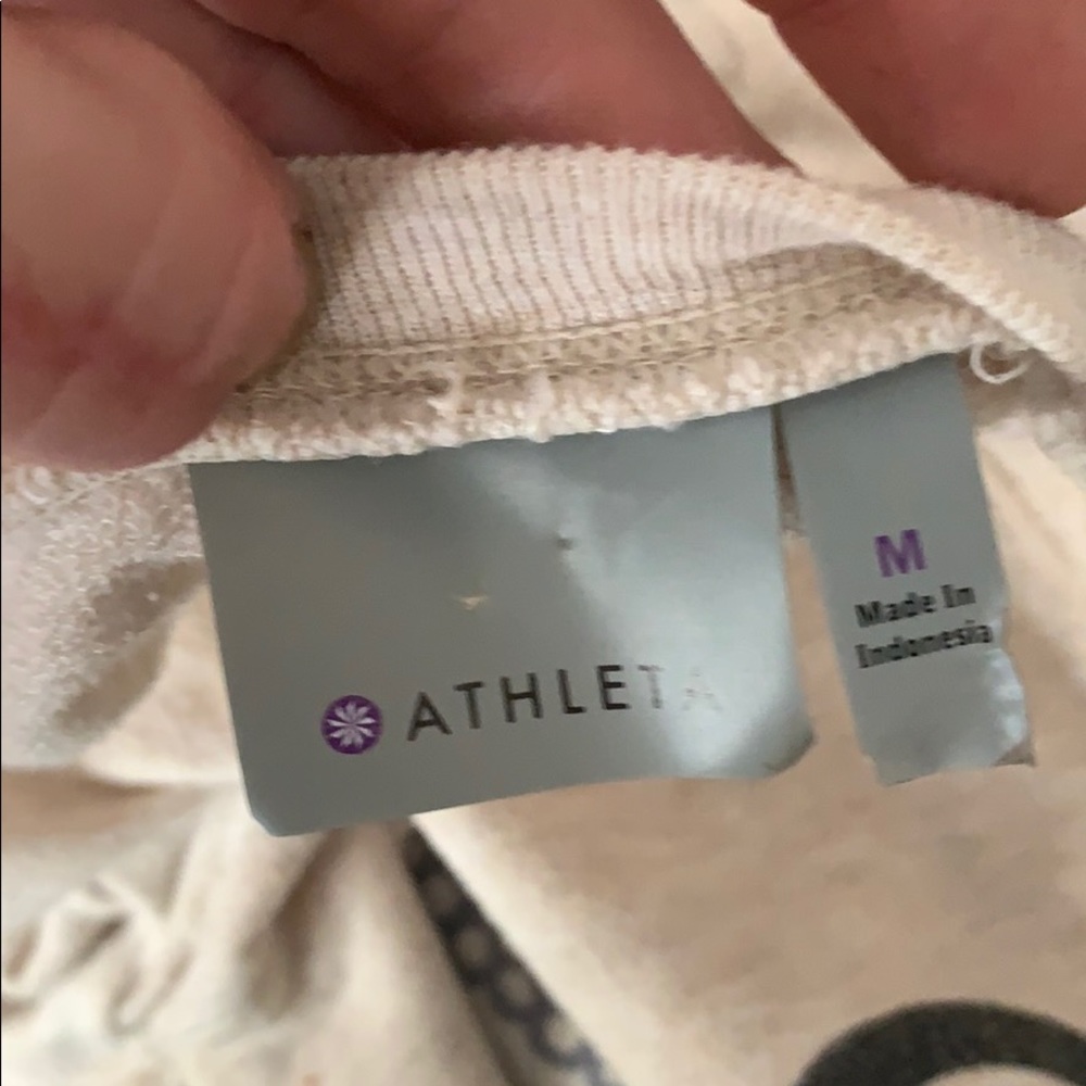 Athleta Custom Local Screenprinted Raglan Tee - image 3